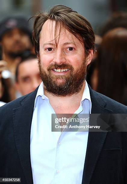 David Mitchell attends the UK Premiere of "Now" at Empire Leicester Square on June 9, 2014 in London, England.