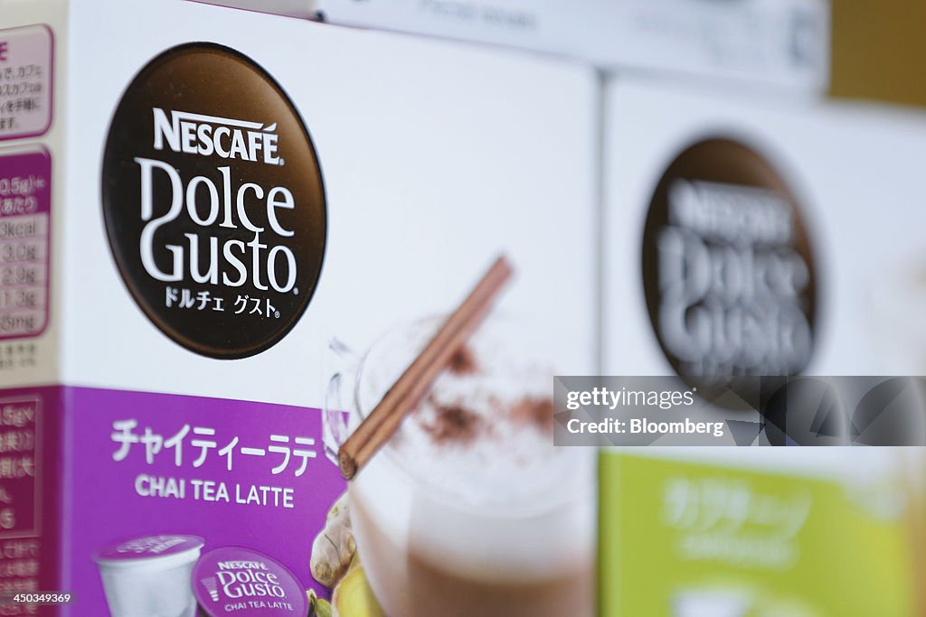 PayPal Demonstrates Shopping Service Using Smartphones At A Nescafe Store