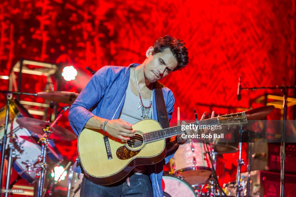 John Mayer Performs At O2 Arena In London