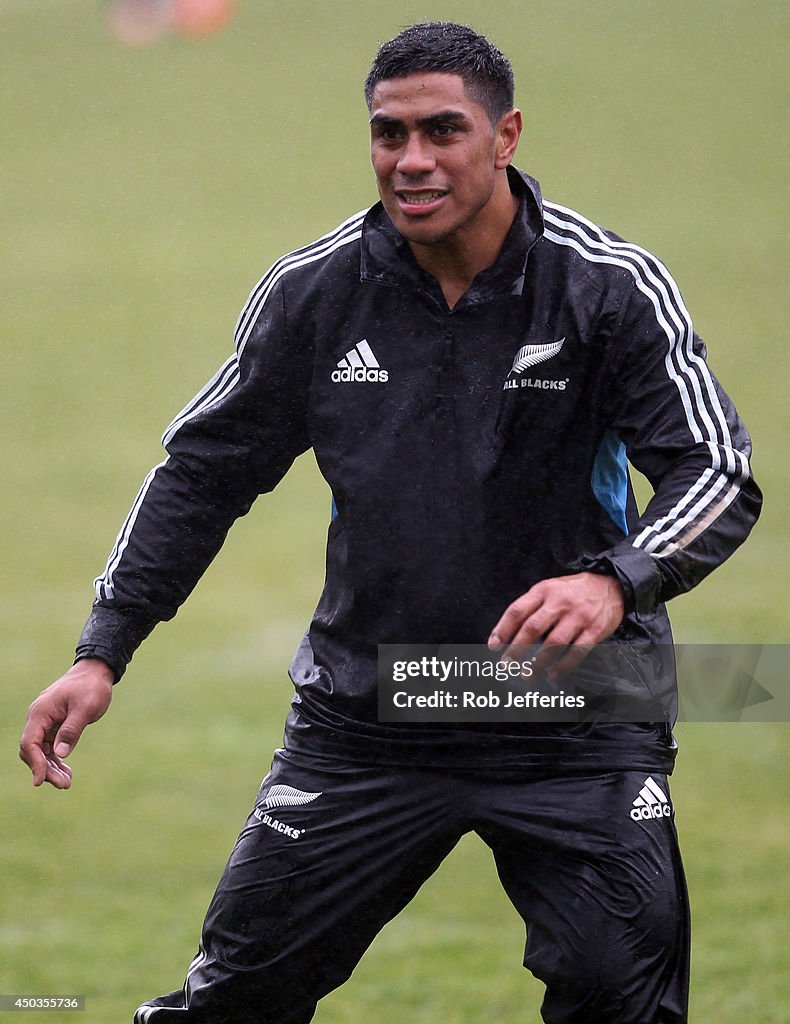 New Zealand All Blacks Training Session