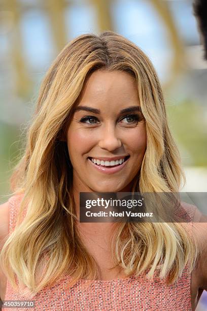 Lauren Conrad visits "Extra" at Universal Studios Hollywood on June 9, 2014 in Universal City, California.