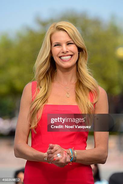 Beth Stern visits "Extra" at Universal Studios Hollywood on June 9, 2014 in Universal City, California.