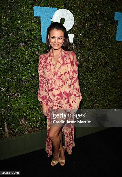 Actress Nathalie Kelley attends the Take-Two E3 Kickoff Party at Cecconi's Restaurant on June 9, 2014 in Los Angeles, California.