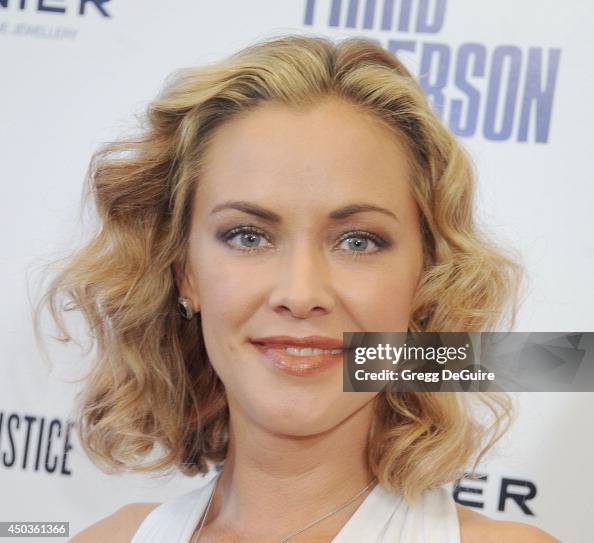 Actress Kristanna Loken arrives at the Los Angeles premiere of "Third
