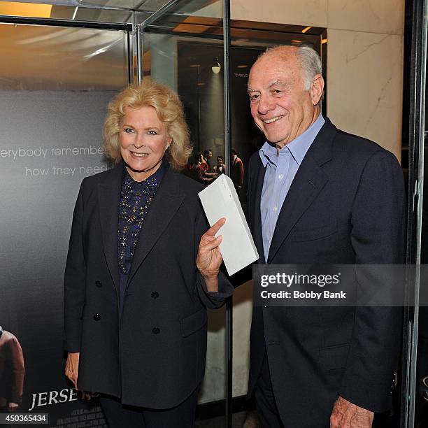 Candice Bergen and Marshall Rose attends the "Jersey Boys" Special Screening at Paris Theater on June 9, 2014 in New York City.