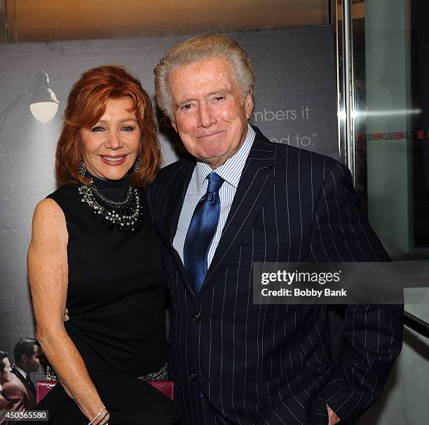 Joy Philbin and Regis Philbin attends the "Jersey Boys" Special Screening at Paris Theater on June 9, 2014 in New York City.