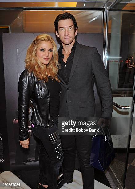 Orfeh and Andrew Karl attends the "Jersey Boys" Special Screening at Paris Theater on June 9, 2014 in New York City.