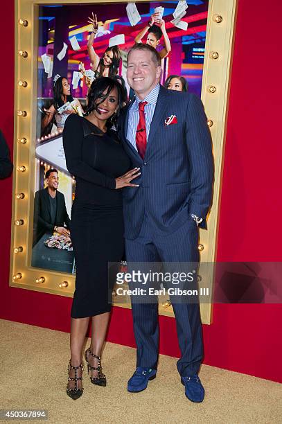 Kenya Duke and Actor Gary Owen attend the Los Angeles Premiere of "Think Like A Man Too" at TCL Chinese Theatre on June 9, 2014 in Hollywood,...