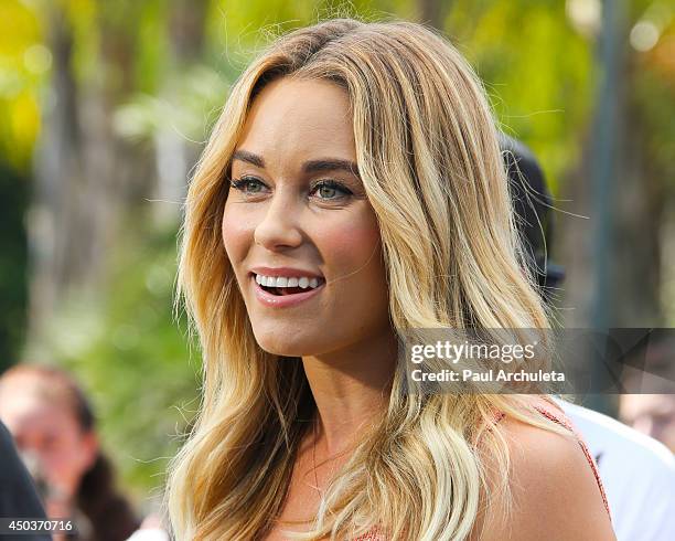 Personality Lauren Conrad is sighted In Los Angeles on June 9, 2014 in Los Angeles, California.