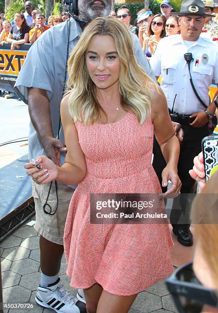 Personality Lauren Conrad is sighted In Los Angeles on June 9, 2014 in Los Angeles, California.