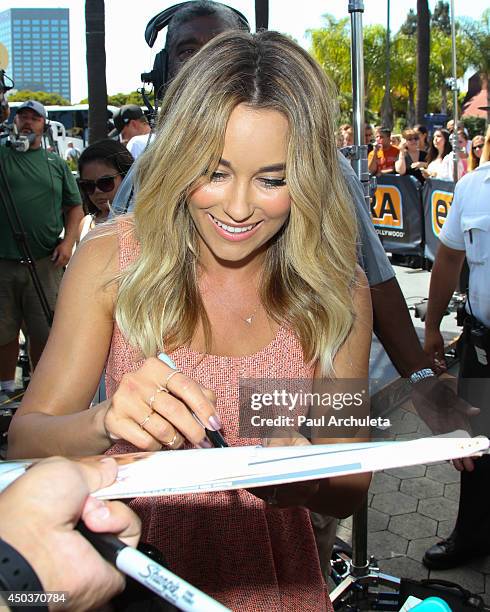 Personality Lauren Conrad is sighted In Los Angeles on June 9, 2014 in Los Angeles, California.