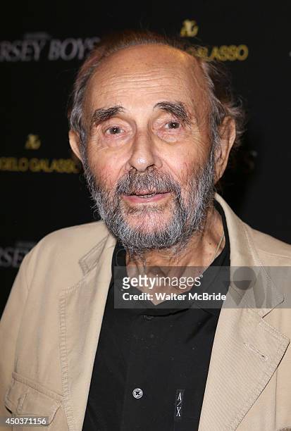 Stanley Donen attends a special New York screening reception for 'Jersey Boys' hosted by Angelo Galasso at Angelo Galasso on June , 2014 in New York...
