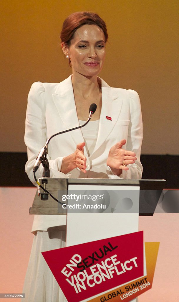 Angelina Jolie in London