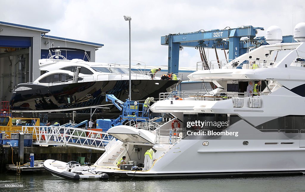 Luxury Yacht Manufacturing At Sunseeker International Ltd.