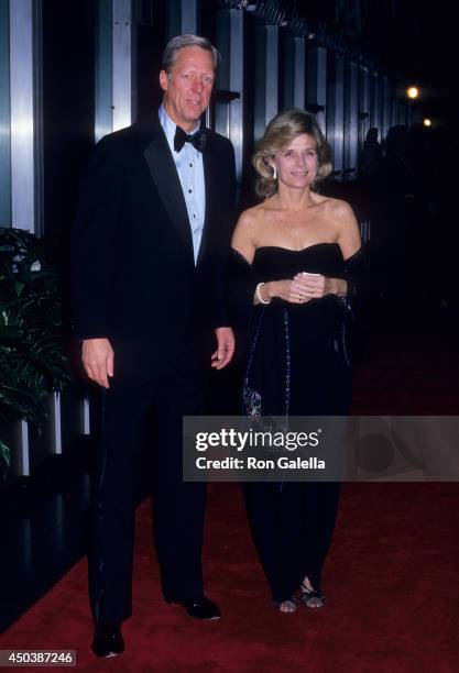 Personalisty David Hartman and wife Maureen Downey attend the 10th Annual Kennedy Center Honors - State Department Reception Secretary of State...