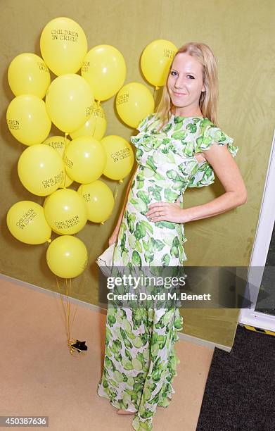 Alice Naylor-Leyland attends the Art Antiques London Gala Evening in aid of Children In Crisis at Kensington Gardens on June 10, 2014 in London,...