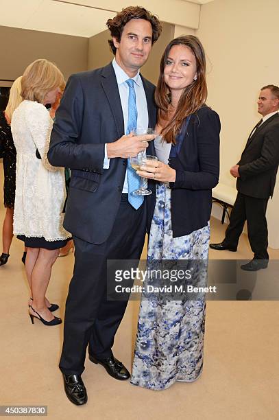 Rupert Finch and Lady Natasha Rufus Isaacs attend the Art Antiques London Gala Evening in aid of Children In Crisis at Kensington Gardens on June 10,...