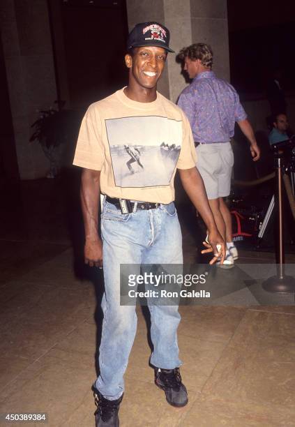 Actor Dorian Harewood attends the Center Theatre Group's 25th Anniversary Celebration on August 27, 1992 at the Beverly Hilton Hotel in Beverly...