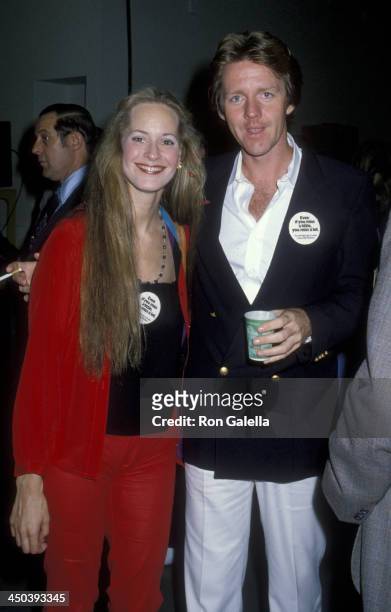 Francine Tacker and Robert Ginty attend Jerry Lewis Telethon Benefit on September 2, 1979 in Beverly Hills, California.
