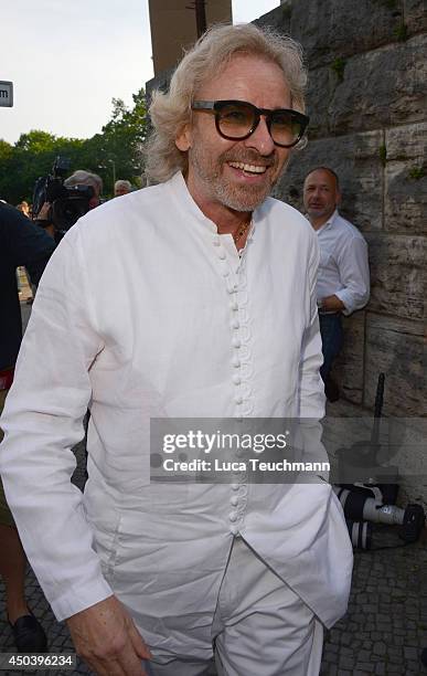 Thomas Gottschalk attends the Rolling Stones Concert at Waldbuehne on June 10, 2014 in Berlin, Germany.