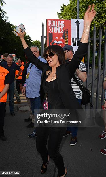 Nena attends the Rolling Stones Concert at Waldbuehne on June 10, 2014 in Berlin, Germany.