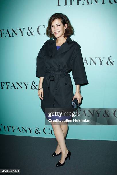 French actress Melanie Doutey attends the Tiffany & Co Flagship Opening on the Champs Elysee on June 10, 2014 in Paris, France.