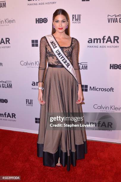 Miss Universe Gabriela Isler attends the amfAR Inspiration Gala New York 2014 at The Plaza Hotel on June 10, 2014 in New York City.