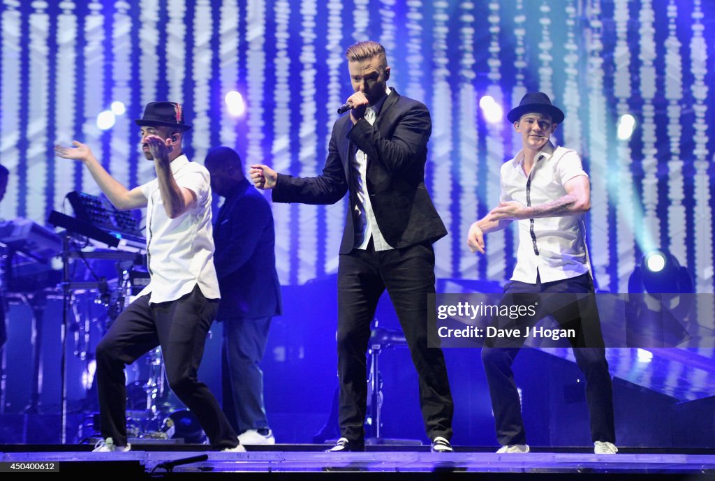 Justin Timberlake Performs At The 02 Arena