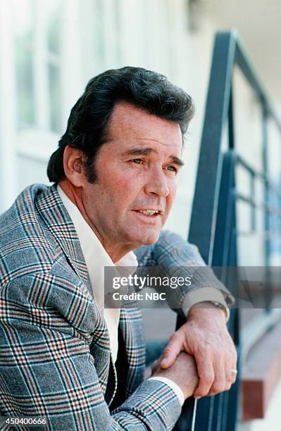 Pictured: James Garner as Jim Rockford --