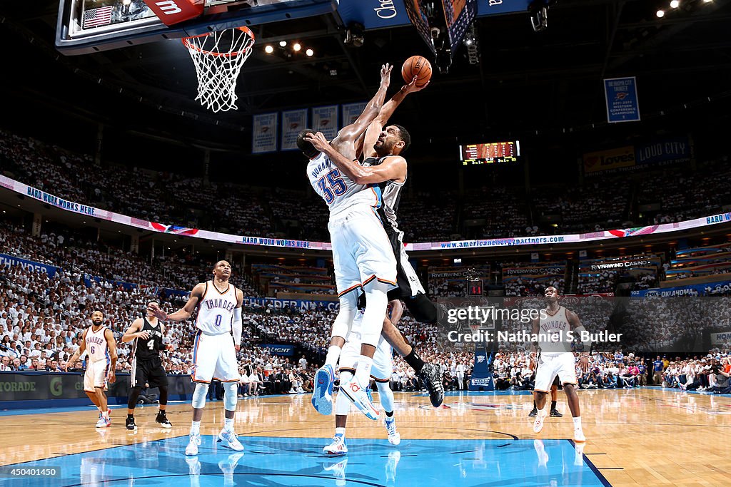 San Antonio Spurs vs Oklahoma City Thunder - Western Conference Finals - Game 6