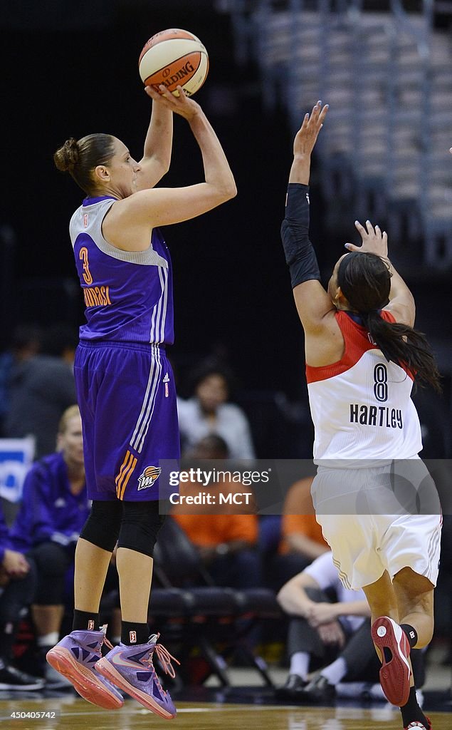 WNBA: Mercury v Mystics