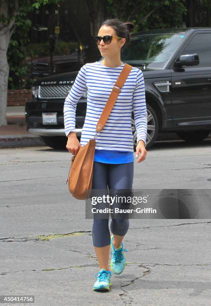 Jordana Brewster is seen on June 09, 2014 in Los Angeles, California.