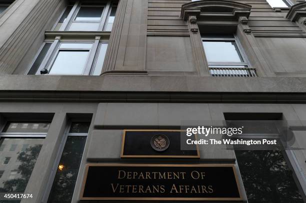 The United States Department of Veterans Affairs headquarters is seen on Wednesday May 28, 2014 in Washington, DC.