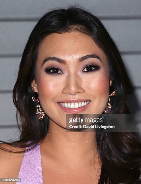 Actress Catherine Haena Kim attends the Maxim Hot 100 event at the Pacific Design Center on June 10, 2014 in West Hollywood, California.