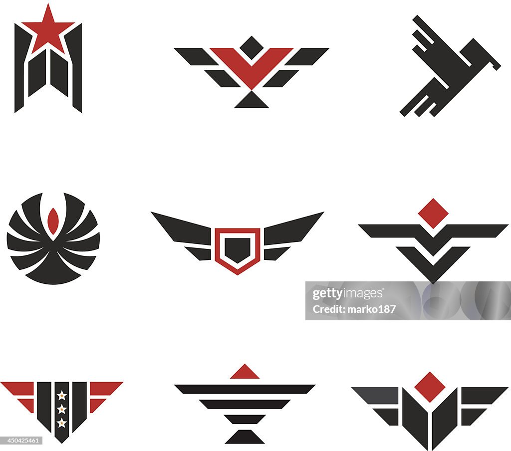 Army and military badges