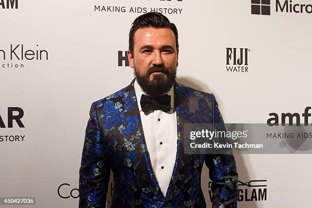 Chris Salgardo attends the amfAR Inspiration Gala New York 2014 at The Plaza Hotel on June 10, 2014 in New York City.