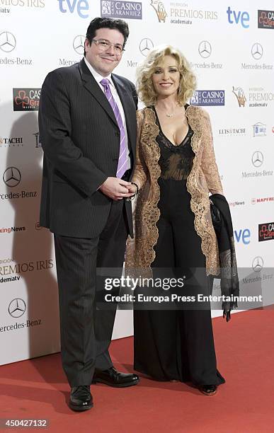 Silvia Tortosa attends XVI Iris Awards 2014 gala on June 10, 2014 in Madrid, Spain.