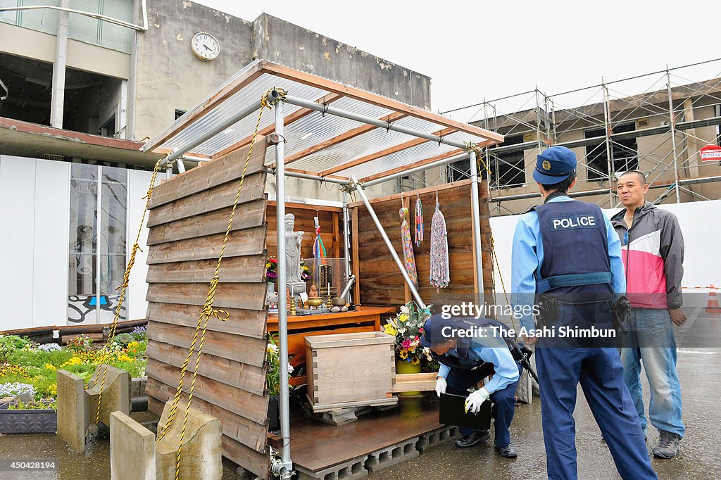 Otsuchi Residents Marking 3-Year Tsunami Disaster Hit With Offertory Theft