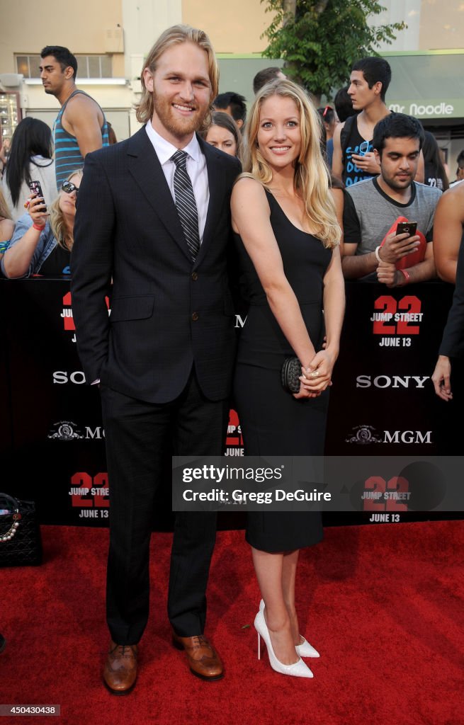 Actor Wyatt Russell and Sanne Hamers arrive at the Los Angeles... News