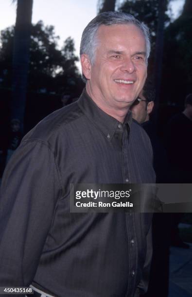 Los Angeles Mayor James Hahn attends the "Jimmy Neutron: Boy Genius" Hollywood Premiere on December 9, 2001 at Paramount Pictures Studios in...