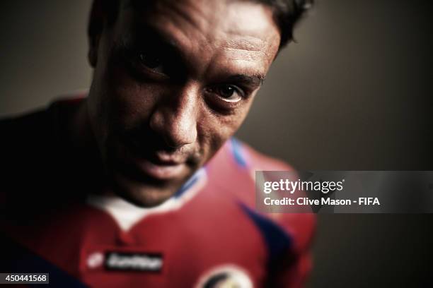 Christian Bolanos of Costa Rica poses during the official FIFA World Cup 2014 portrait session on June 10, 2014 in Sao Paulo, Brazil.