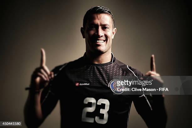 Daniel Cambroneroof Costa Rica poses during the official FIFA World Cup 2014 portrait session on June 10, 2014 in Sao Paulo, Brazil.