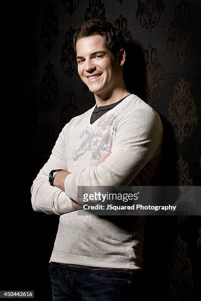 Television host Jason Kennedy is photographed for Self Assignment on April 1, 2008 in Los Angeles, California.