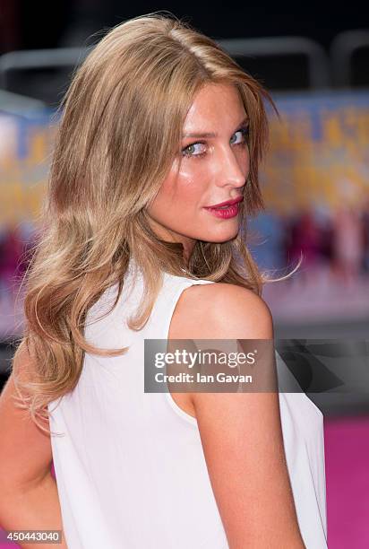 Esmee Denters attends the UK Premiere of "Walking On Sunshine" at Vue West End on June 11, 2014 in London, England.