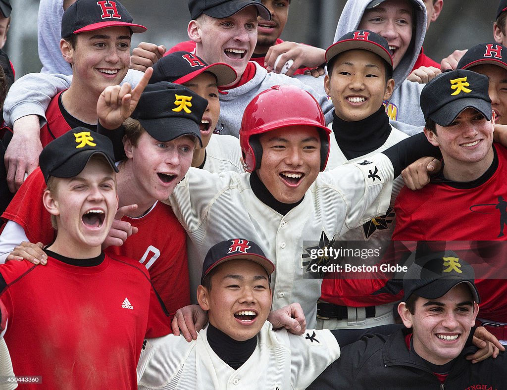 Tennoji High School Baseball In Hingham