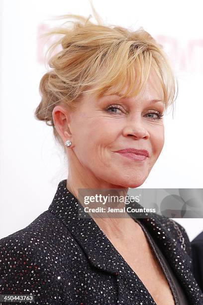 Actress Melanie Griffith attends the"Black Nativity" premiere at The Apollo Theater on November 18, 2013 in New York City.