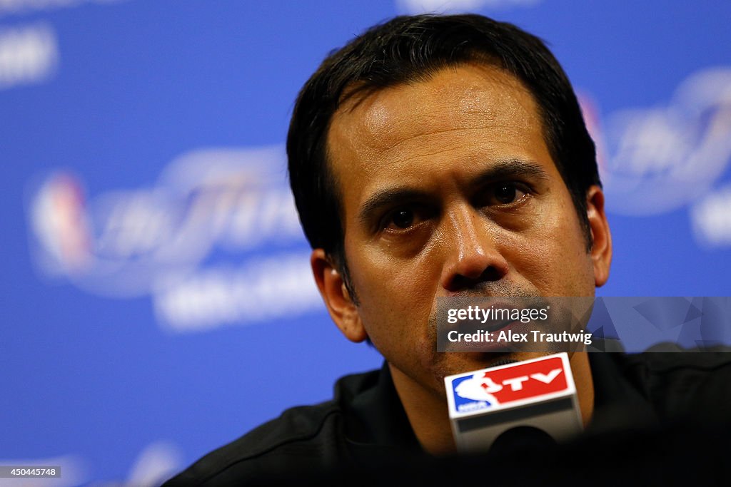 2014 NBA Finals - Practice Day And Media Availability