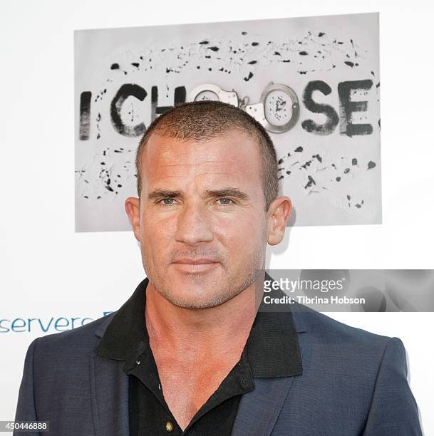 Dominic Purcell attends the screening of AnnaLynne McCord's 'I Choose' at Harmony Gold Theatre on June 10, 2014 in Los Angeles, California.