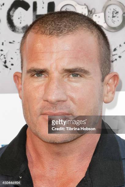 Dominic Purcell attends the screening of AnnaLynne McCord's 'I Choose' at Harmony Gold Theatre on June 10, 2014 in Los Angeles, California.