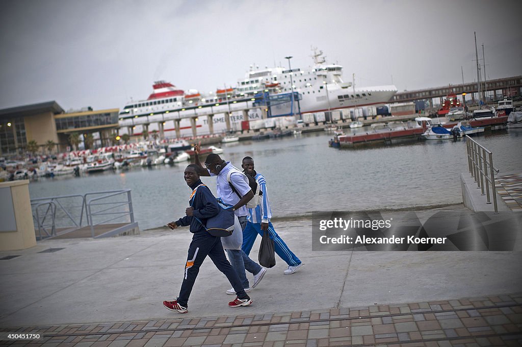 Refugees Seek Entry To Europe At Melilla